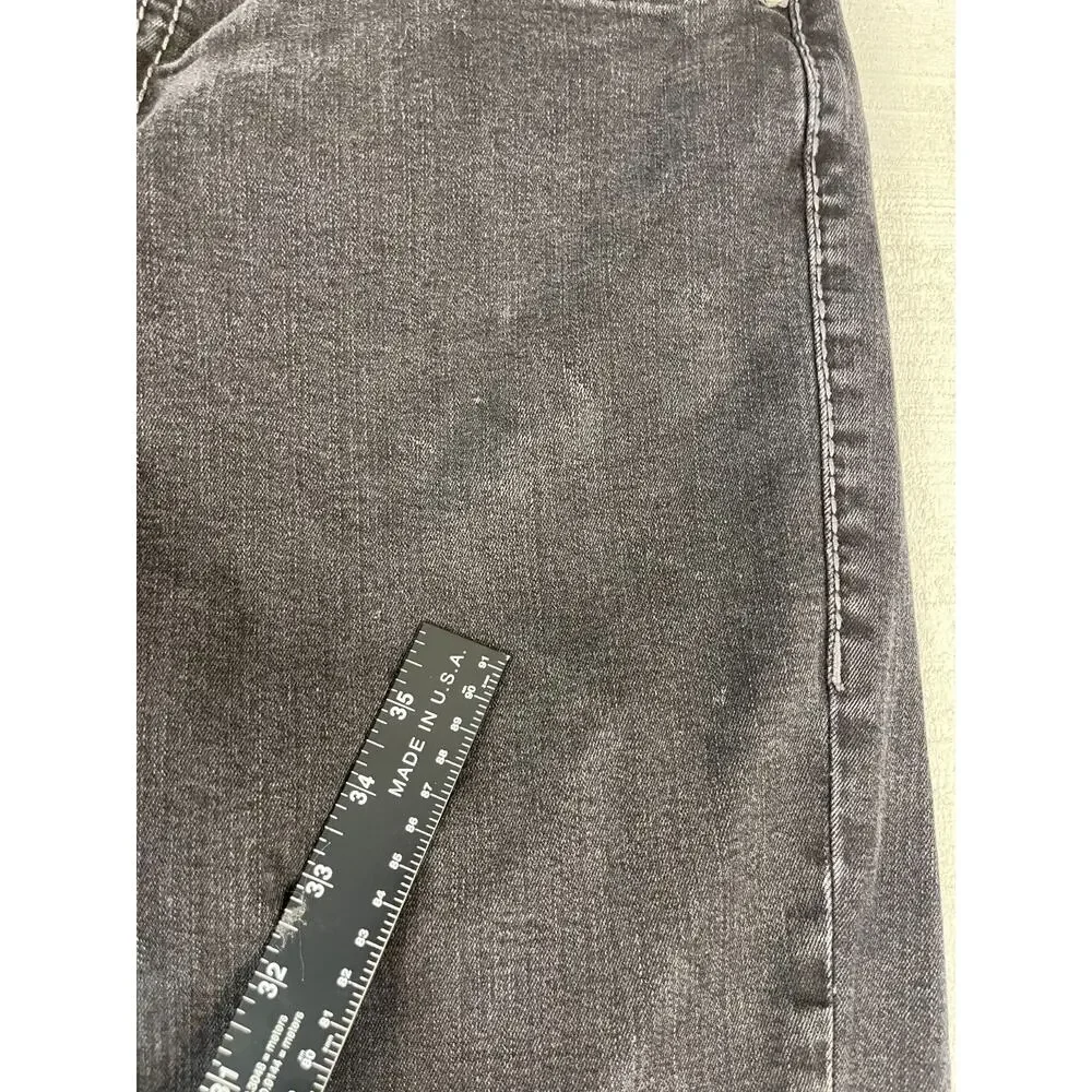 True Religion Ricky Straight Relaxed Jeans Men 38 Black Y2K Streetwear